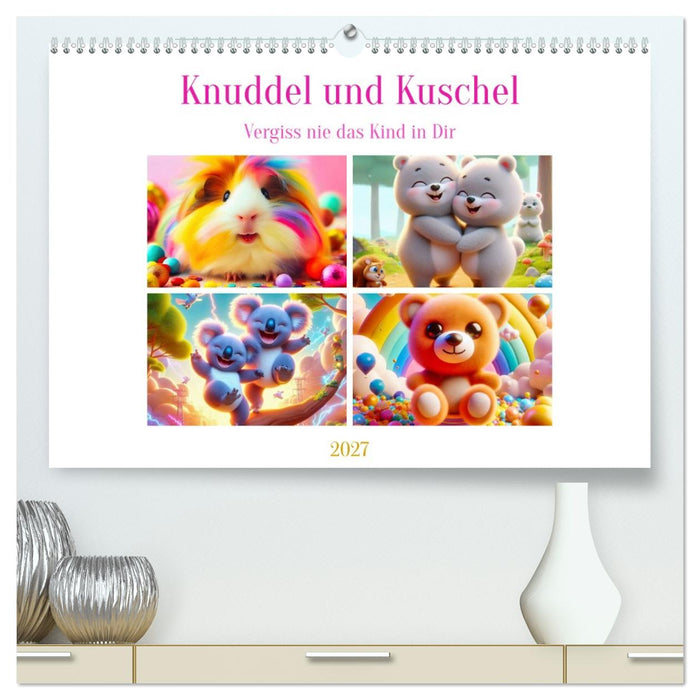 Knuddel und Kuschel (CALVENDO Premium Wandkalender 2027)
