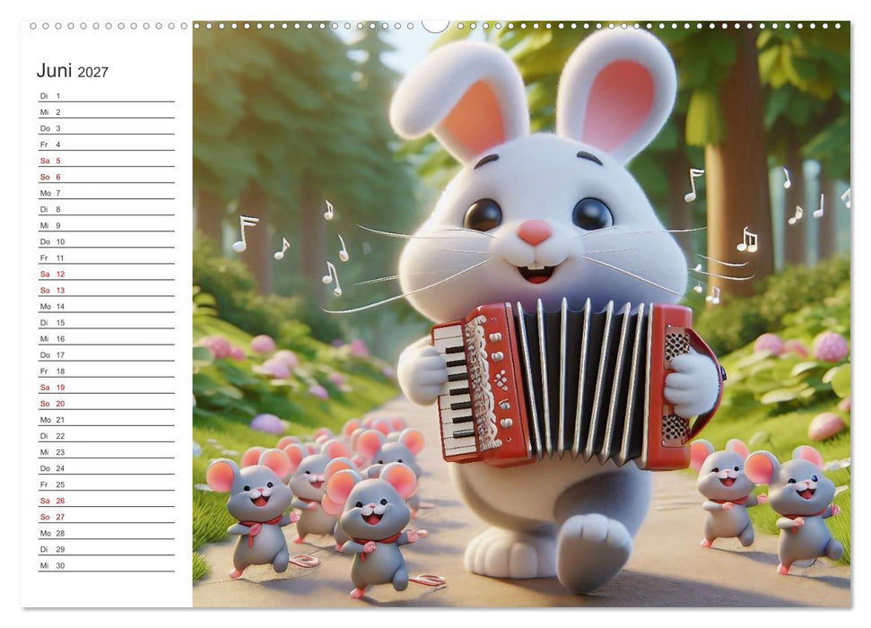 Knuddel und Kuschel (CALVENDO Premium Wandkalender 2027)