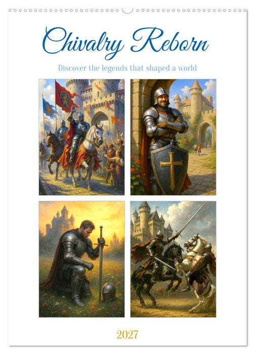 Chivalry Reborn (CALVENDO Monthly Calendar 2027)
