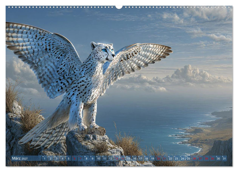 Fabelhafte Kreaturen vom Tintenmeer (CALVENDO Wandkalender 2027)