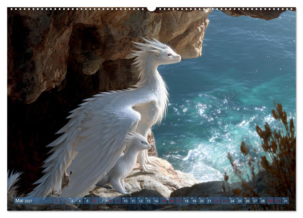 Fabelhafte Kreaturen vom Tintenmeer (CALVENDO Wandkalender 2027)
