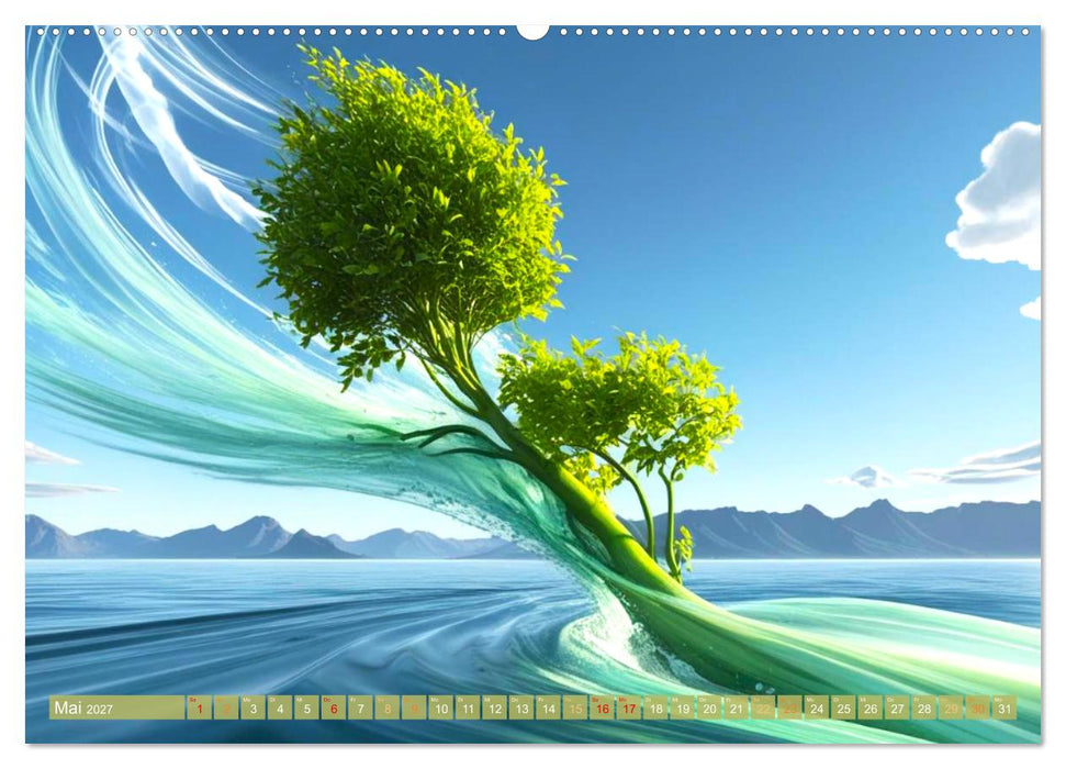 Wind in Bewegung (CALVENDO Premium Wandkalender 2027)