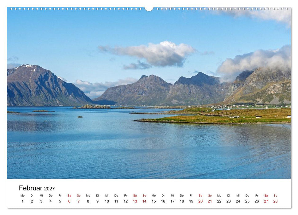 Inseln im Nordmeer - Lofoten-Andøya-Senja (CALVENDO Wandkalender 2027)