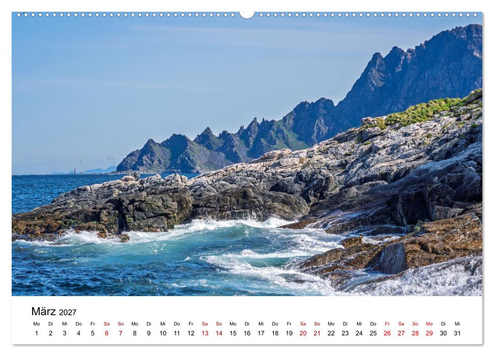 Inseln im Nordmeer - Lofoten-Andøya-Senja (CALVENDO Wandkalender 2027)