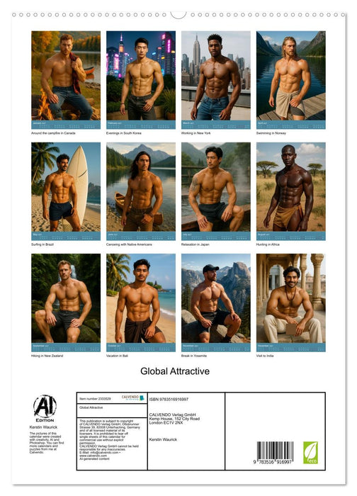 Global Attractive (CALVENDO Premium-Calendar 2027)