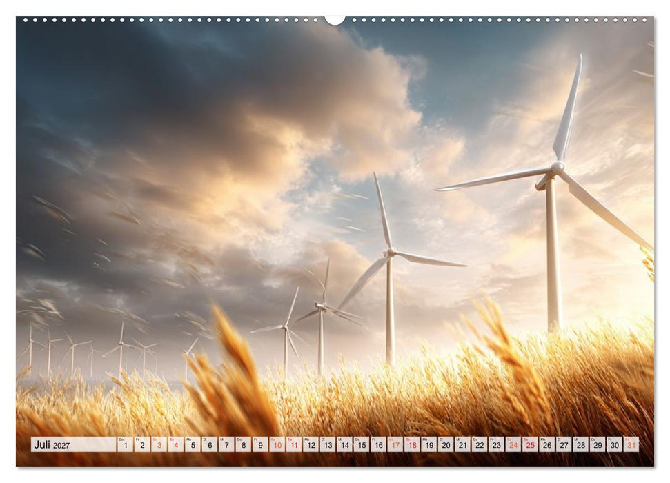 Windträume (CALVENDO Premium Wandkalender 2027)