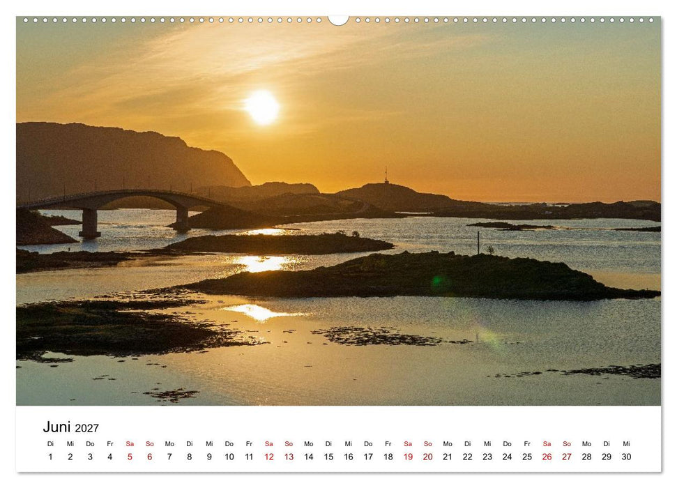 Inseln im Nordmeer - Lofoten-Andøya-Senja (CALVENDO Premium Wandkalender 2027)