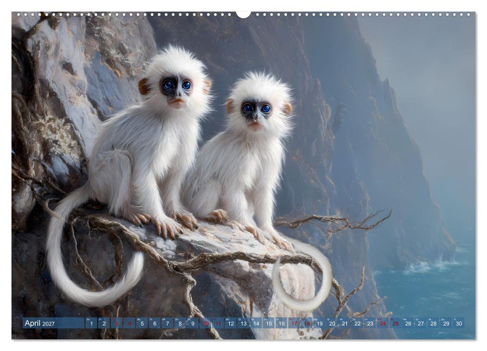 Fabelhafte Kreaturen vom Tintenmeer (CALVENDO Premium Wandkalender 2027)