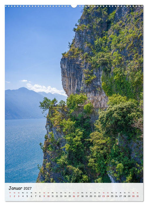 Riva del Garda... und die Ponalestraße (CALVENDO Premium Wandkalender 2027)
