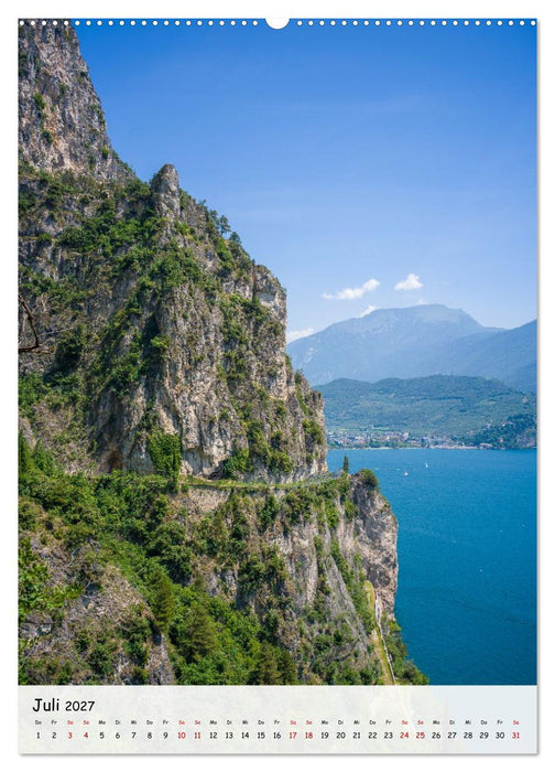 Riva del Garda... und die Ponalestraße (CALVENDO Premium Wandkalender 2027)