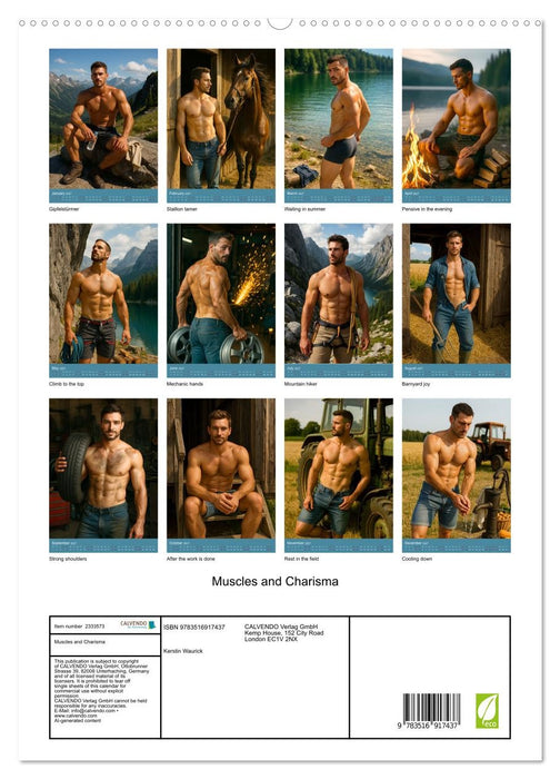 Muscles and Charisma (CALVENDO Premium-Calendar 2027)