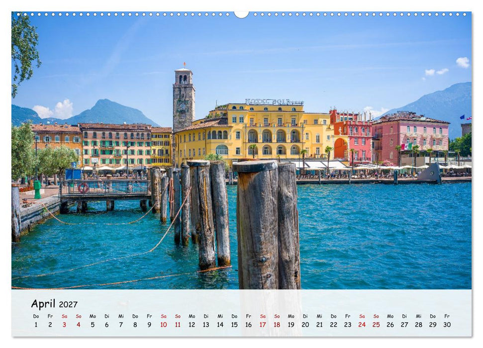 Riva del Garda - Am Gardasee ganz im Norden (CALVENDO Wandkalender 2027)