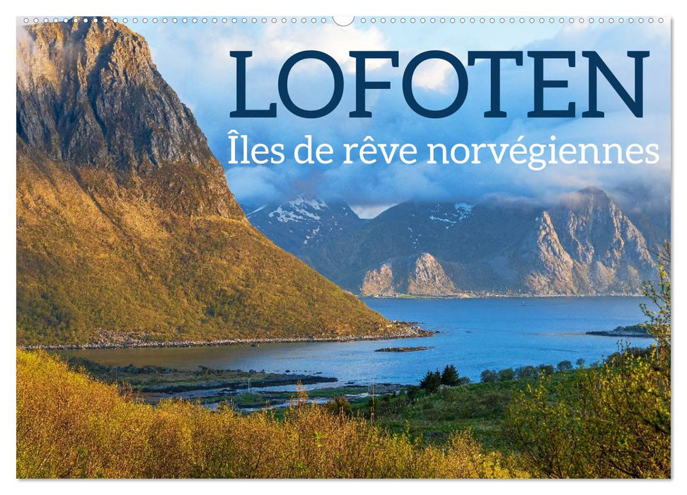 Lofoten - Îles de rêve norvégiennes (CALVENDO Calendrier mensuel 2027)