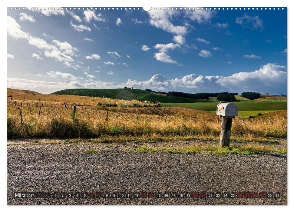 Neuseeland - Entdeckungen am Ende der Welt (CALVENDO Wandkalender 2027)
