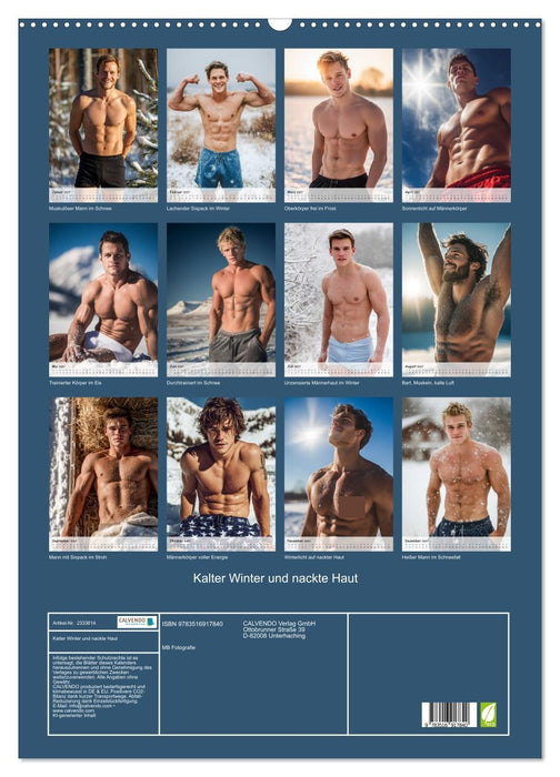 Kalter Winter und nackte Haut (CALVENDO Wandkalender 2027)
