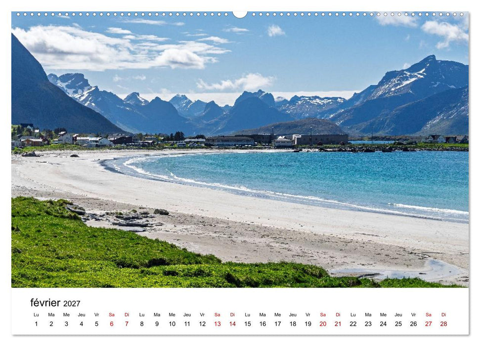 Lofoten - Îles de rêve norvégiennes (CALVENDO Calendrier supérieur 2027)