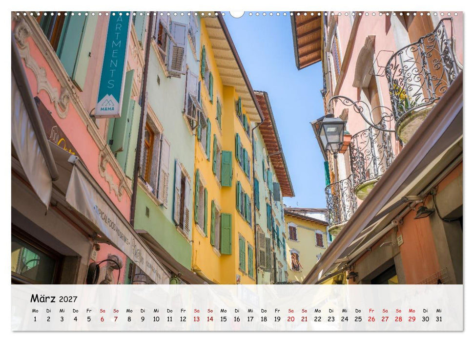 Riva del Garda - Am Gardasee ganz im Norden (CALVENDO Premium Wandkalender 2027)