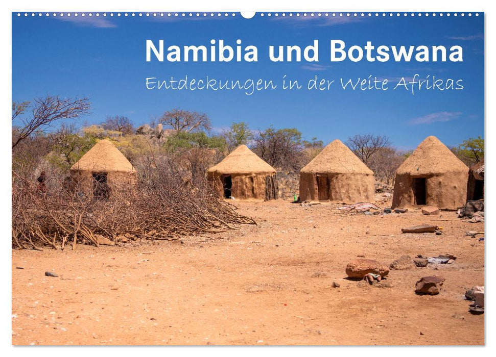 Namibia und Botswana - Entdeckungen in der Weite Afrikas (CALVENDO Wandkalender 2027)