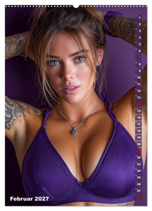 Bikinis lieben Brüste - Sexy Frauen, bunte Bilder und nackte Tatsachen (CALVENDO Wandkalender 2027)