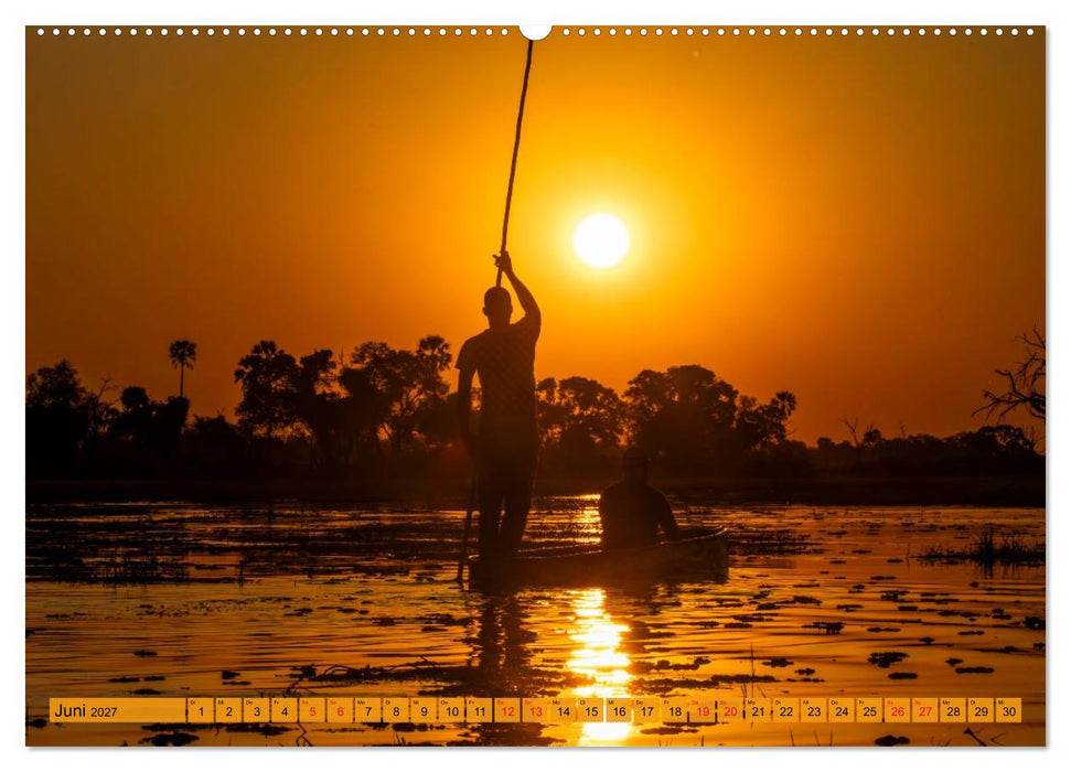 Das Okavango-Delta - Naturwunder im Herzen Afrikas (CALVENDO Wandkalender 2027)