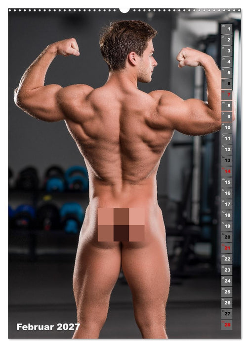 Heiße Versuchung - Männer-Erotik beim Training (CALVENDO Premium Wandkalender 2027)