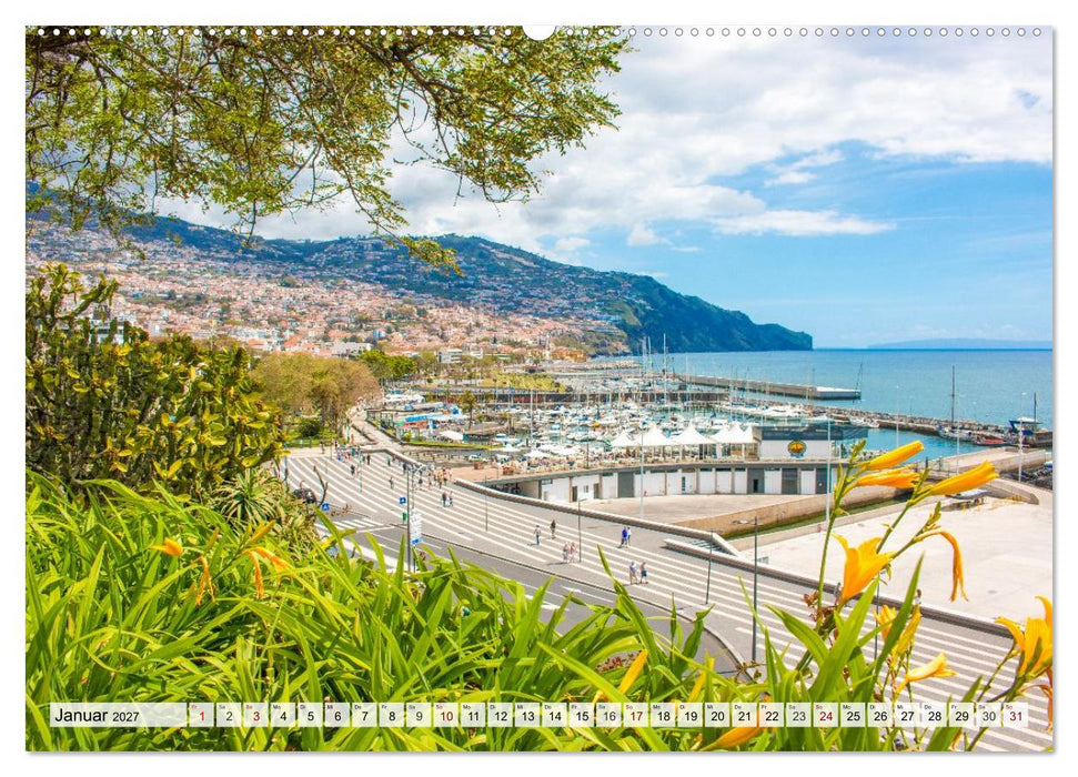Funchal – Madeiras Seele am Atlantik (CALVENDO Wandkalender 2027)