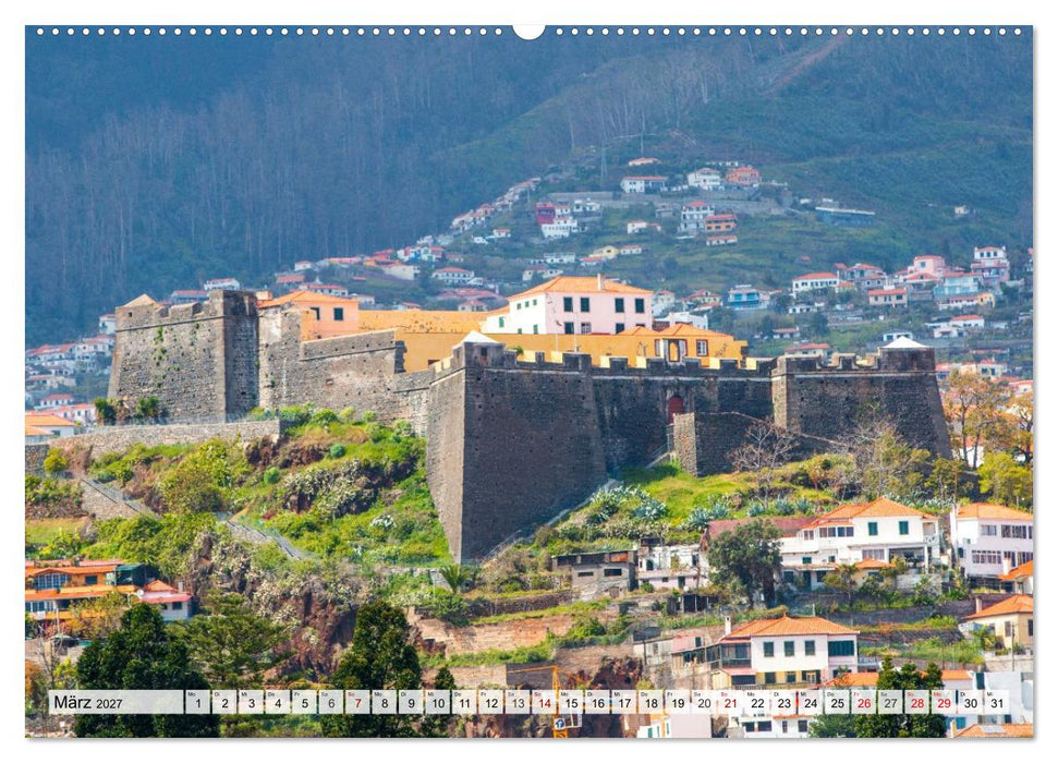 Funchal – Madeiras Seele am Atlantik (CALVENDO Wandkalender 2027)