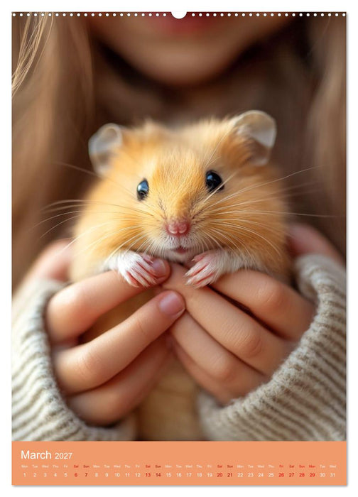 Golden Hamster Snapshots (CALVENDO Monthly Calendar 2027)