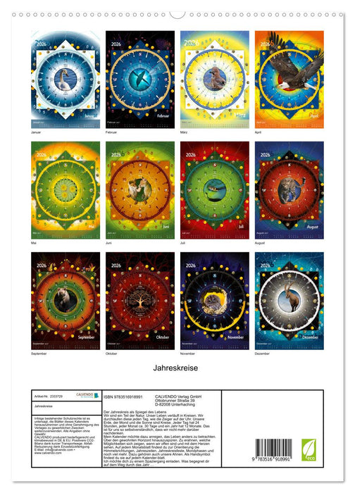 Jahreskreise (CALVENDO Premium Wandkalender 2027)