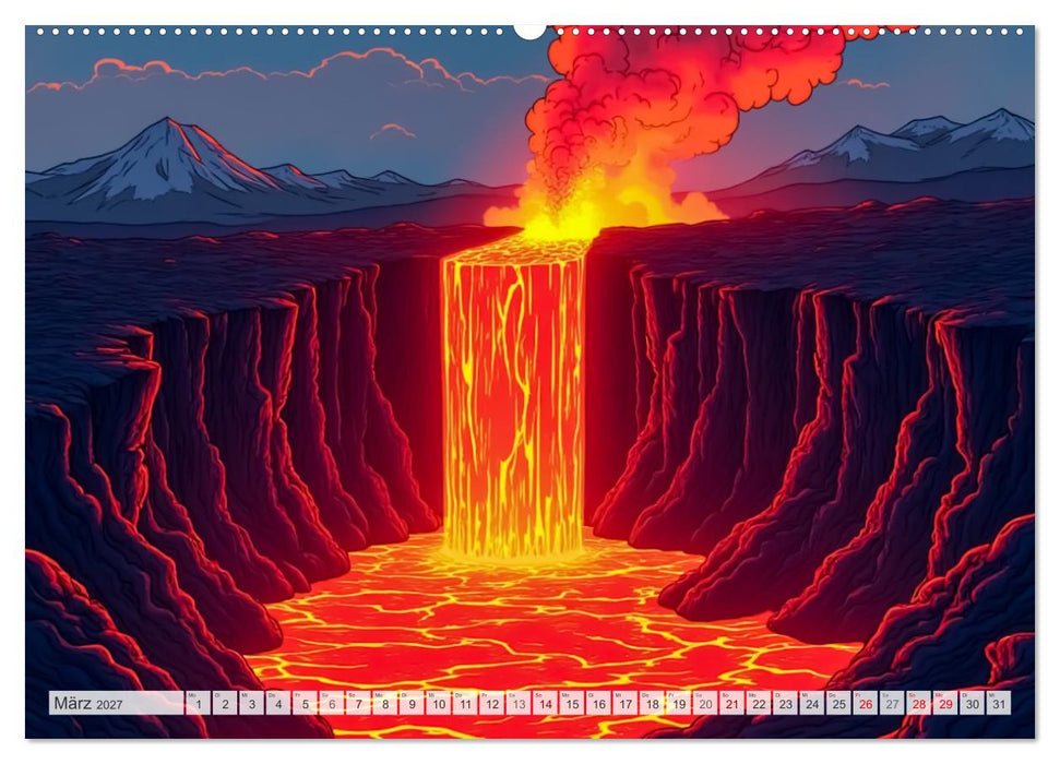 Wunder der Welt – Natürliche Phänomene (CALVENDO Premium Wandkalender 2027)