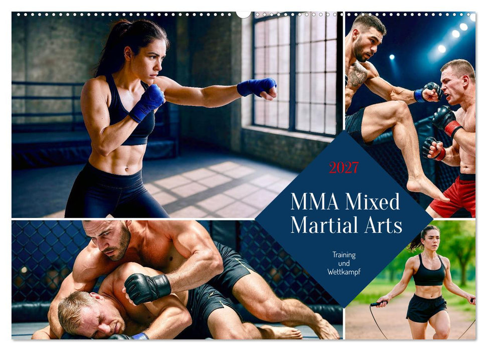 MMA Mixed Martial Arts (CALVENDO Wandkalender 2027)