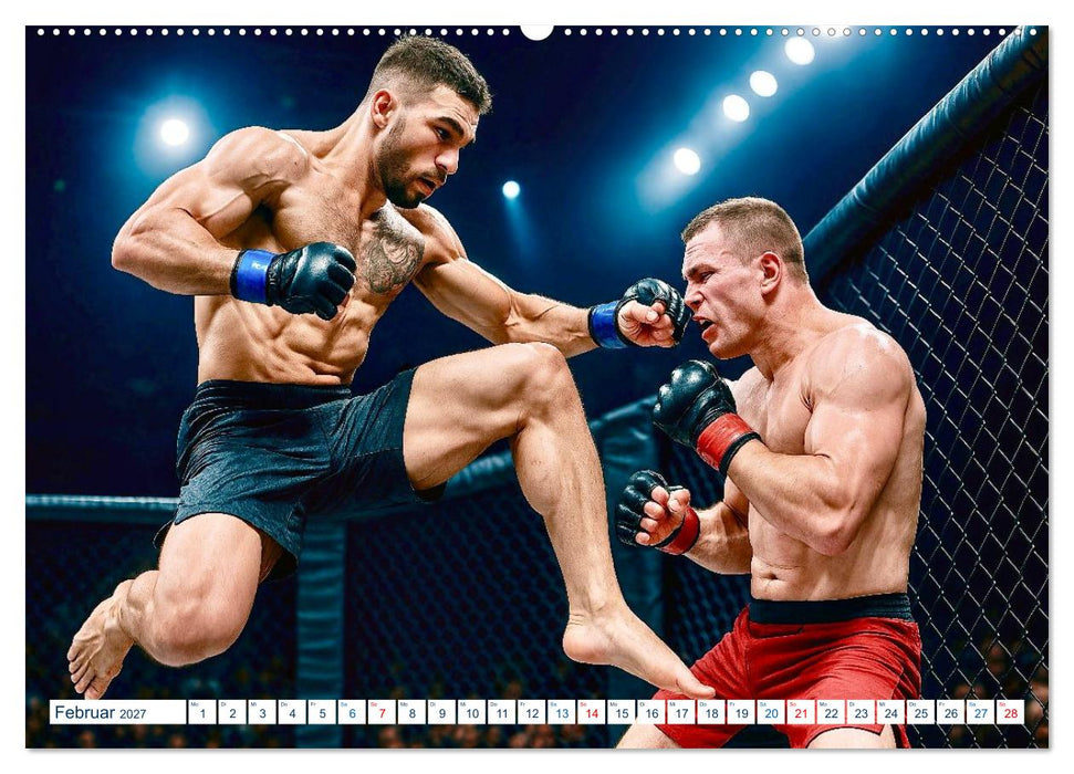 MMA Mixed Martial Arts (CALVENDO Wandkalender 2027)