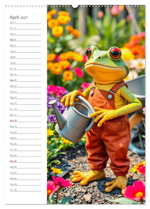 When animals do the job - Animal career days with a twist (CALVENDO Premium-Calendar 2027)