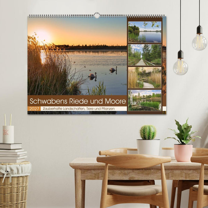 Schwabens Riede und Moore (CALVENDO Wandkalender 2027)