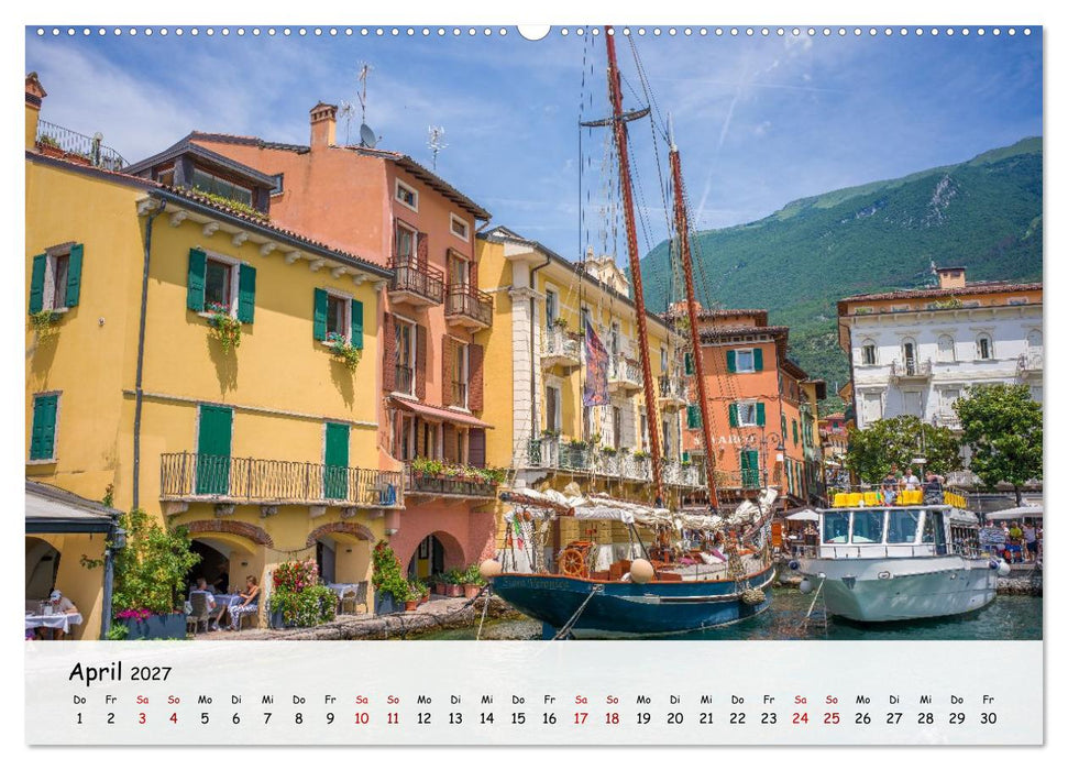 Malcesine - Am Ostufer des Gardasees (CALVENDO Wandkalender 2027)