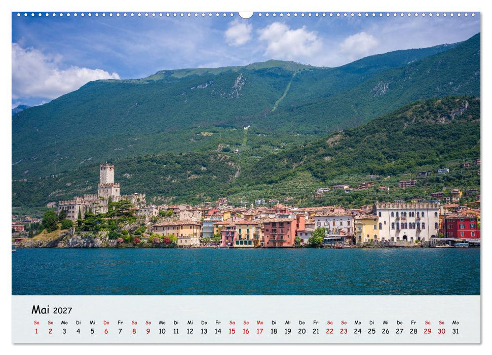 Malcesine - Am Ostufer des Gardasees (CALVENDO Wandkalender 2027)