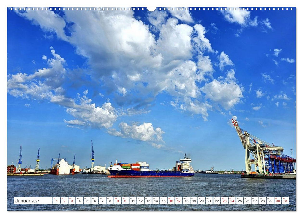 KURS HAMBURG (CALVENDO Premium Wandkalender 2027)