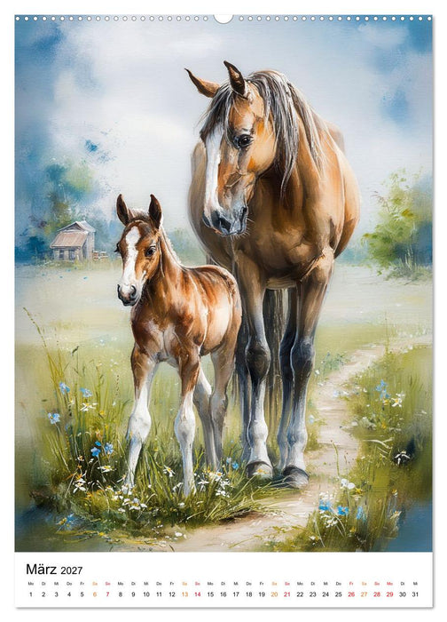 Bauernhof Tiere (CALVENDO Premium Wandkalender 2027)