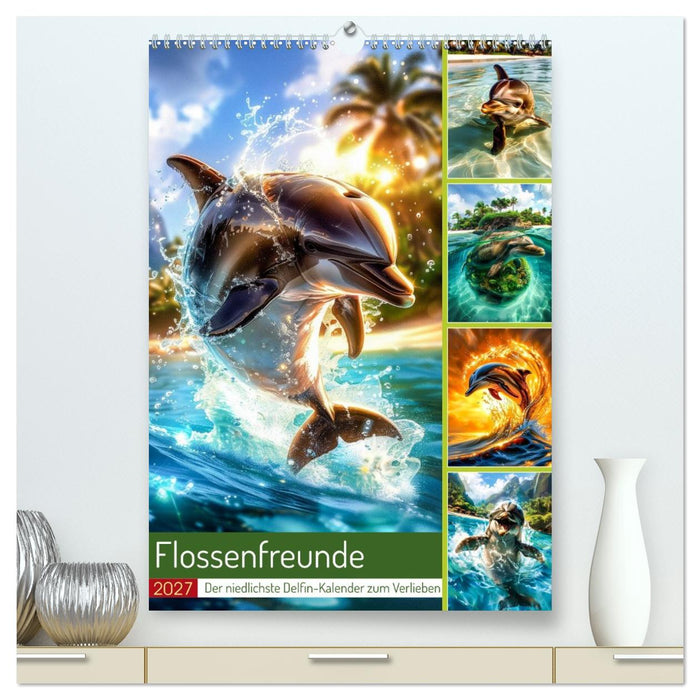 Flossenfreunde (CALVENDO Premium Wandkalender 2027)