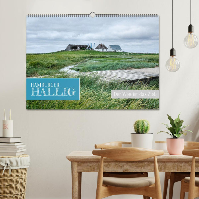 Hamburger Hallig - Der Weg ist das Ziel (CALVENDO Wandkalender 2027)