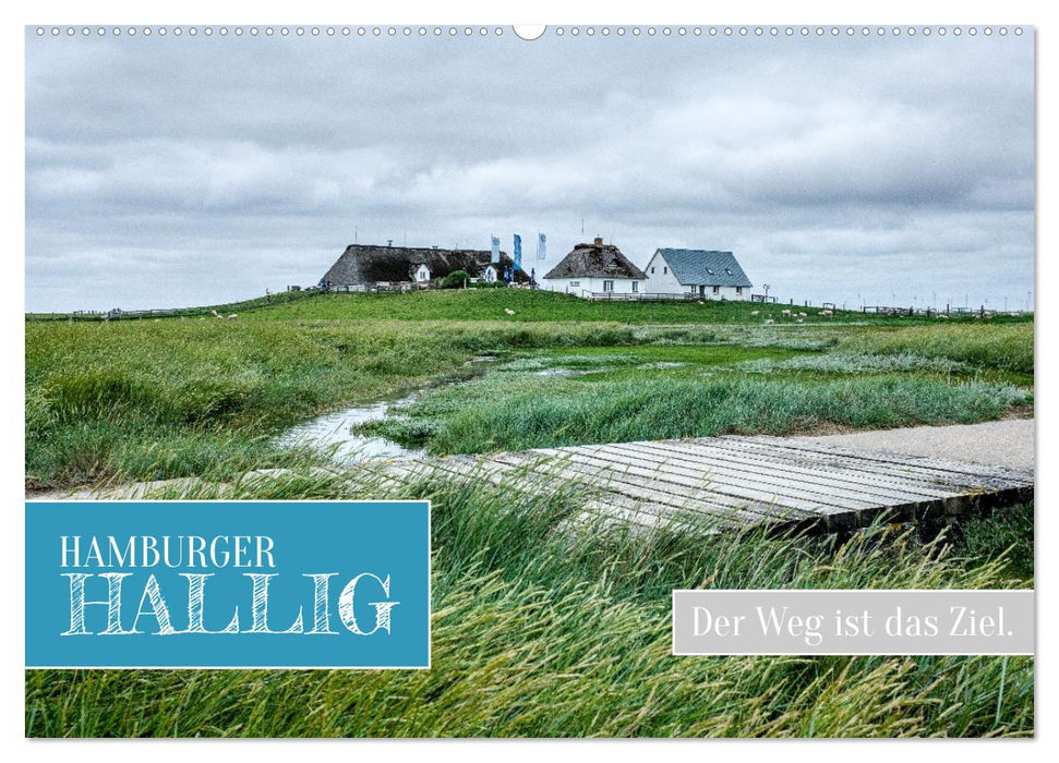 Hamburger Hallig - Der Weg ist das Ziel (CALVENDO Wandkalender 2027)