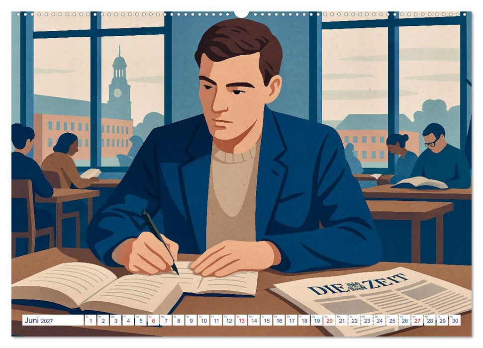 Siegfried Lenz (CALVENDO Premium Wandkalender 2027)
