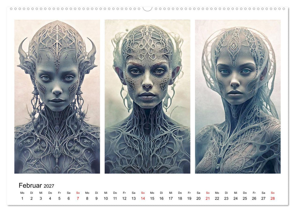 Dreiklang der Köpfe (CALVENDO Premium Wandkalender 2027)