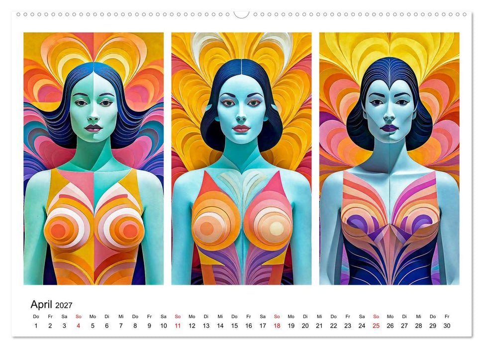 Dreiklang der Köpfe (CALVENDO Premium Wandkalender 2027)