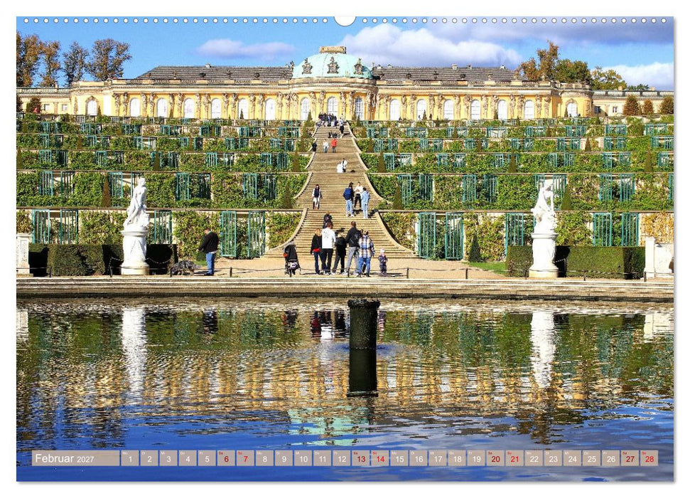 Sanssouci - Ohne Sorge - Schloss und Park (CALVENDO Wandkalender 2027)