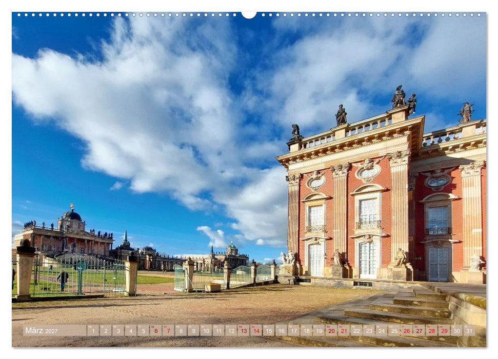 Sanssouci - Ohne Sorge - Schloss und Park (CALVENDO Wandkalender 2027)