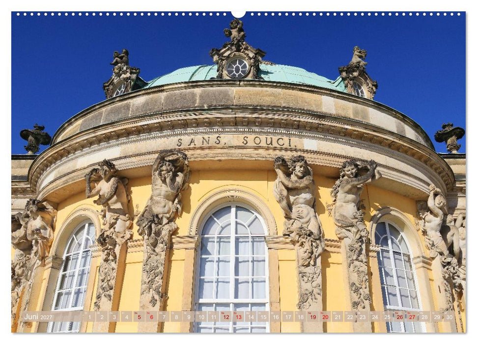 Sanssouci - Ohne Sorge - Schloss und Park (CALVENDO Wandkalender 2027)
