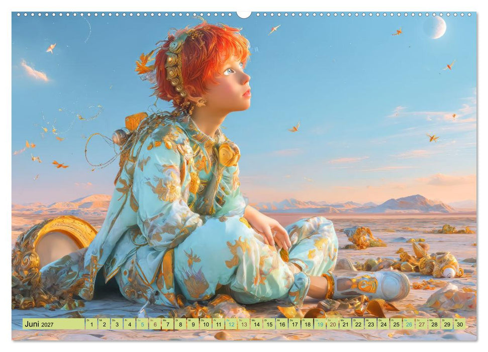 Surreale Fantasien - Detailreiche Portraits (CALVENDO Wandkalender 2027)