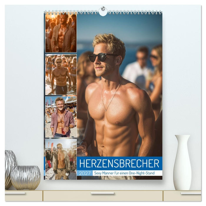Herzensbrecher - Sexy Männer für einen One-Night-Stand (CALVENDO Premium Wandkalender 2027)