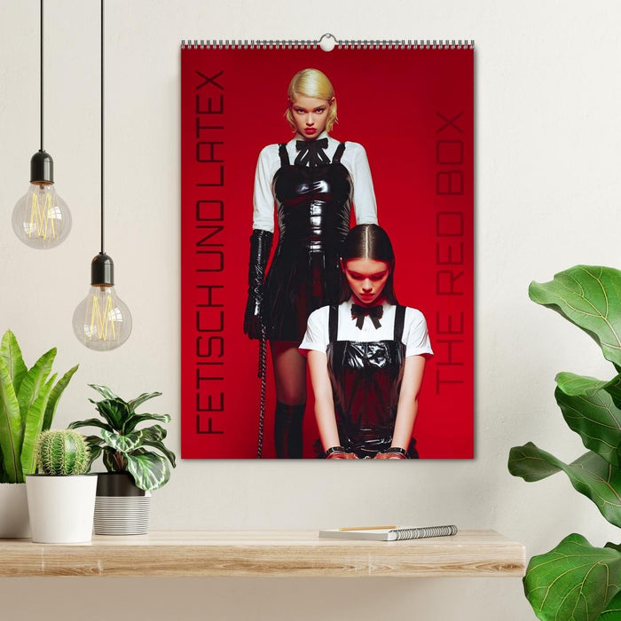 Fetisch und Latex - The Red Box (CALVENDO Wandkalender 2027)